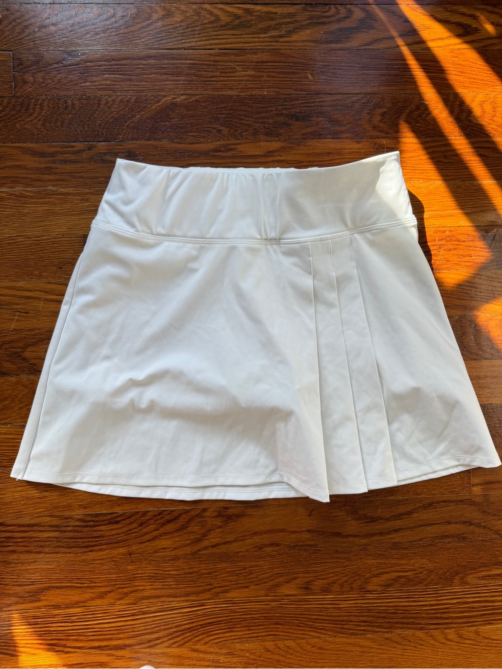 Tommy Bahama White Pleated Tennis Skirt